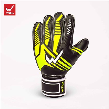 Găng tay thủ môn Wika Sketon Xanh Đen